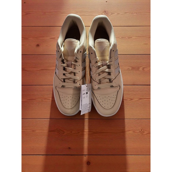 Adidas‎ Break Start Low W Beige Cream White Stripes Sneakers Women's 8.5 - Picture 5 of 5